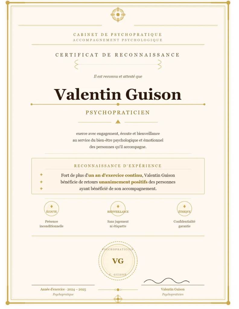 photo diplome Valentin Guison