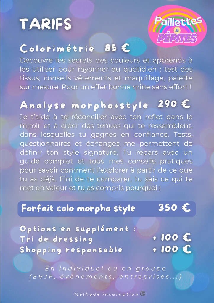 photo cabinet ✨Paillettes et pépites | Coach image, colorimétrie