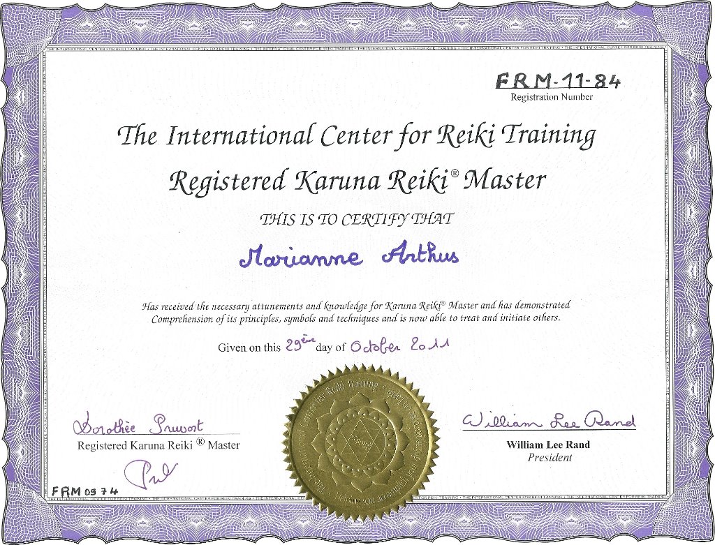 photo diplome Marianne ARTHUS