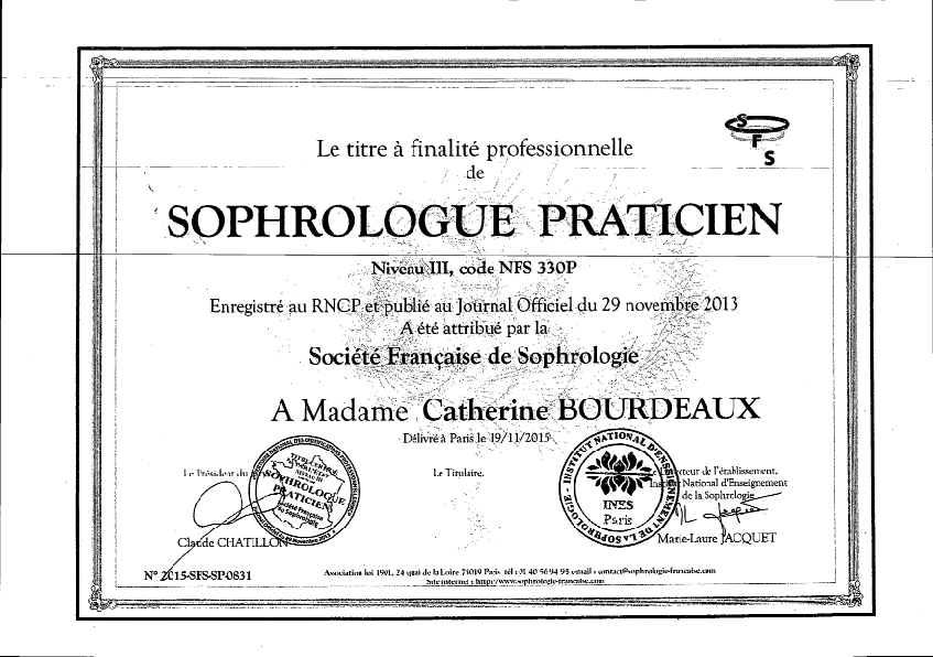 photo diplome Sophrozen.org