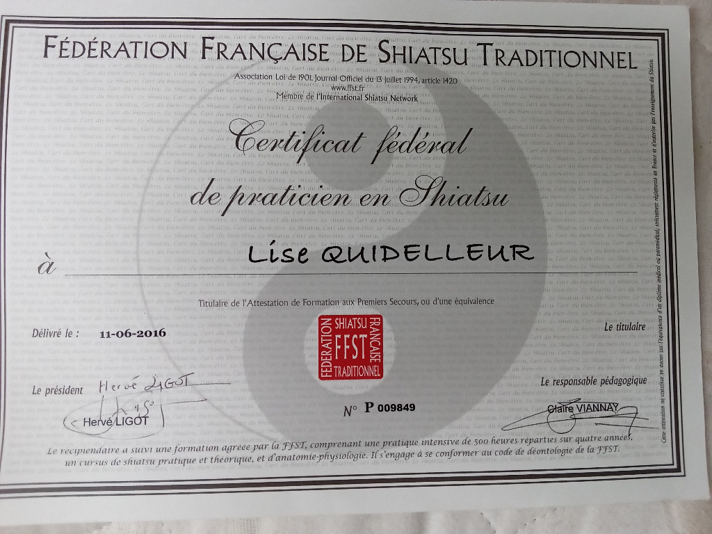 photo diplome QUIDELLEUR Lise