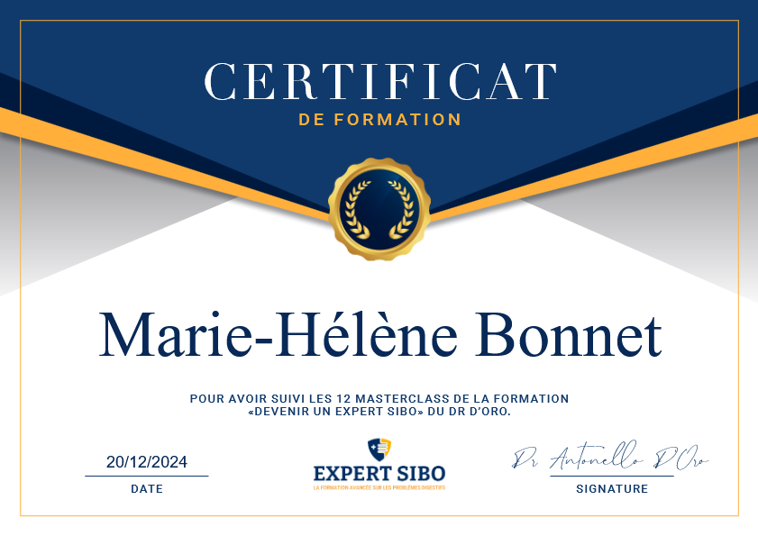 photo diplome Marie-hélène BONNET