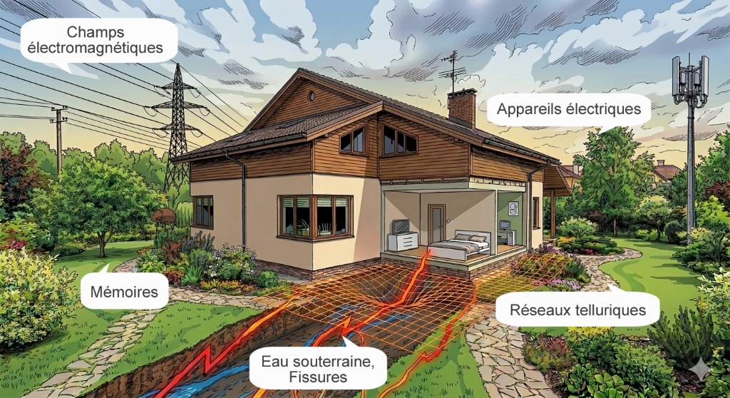 photo cabinet HsK - Géobiologie