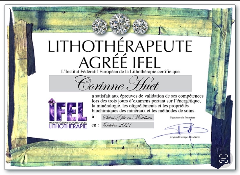 photo diplome Corinne Huet