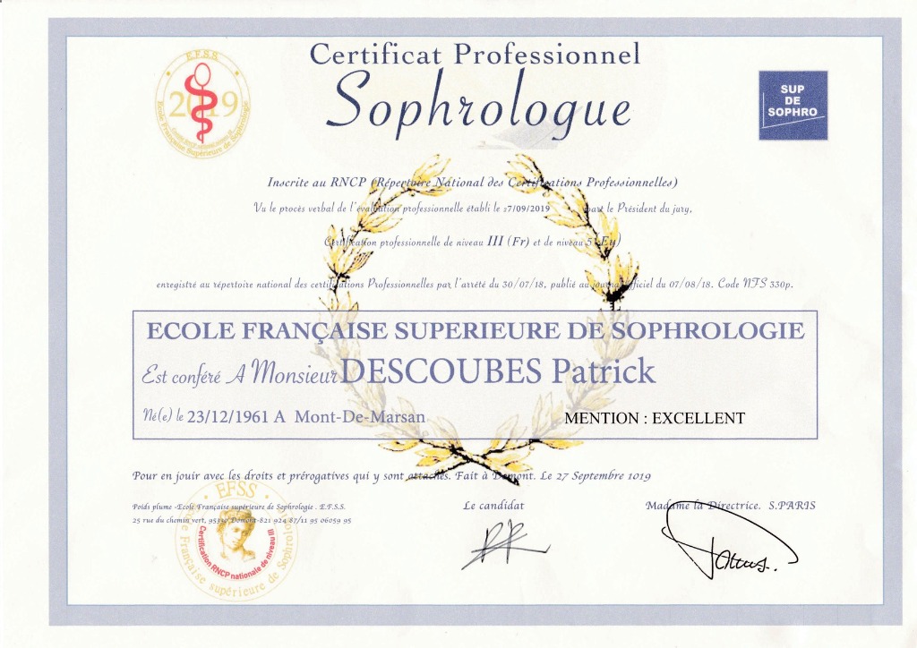 photo activite Patrick Descoubès