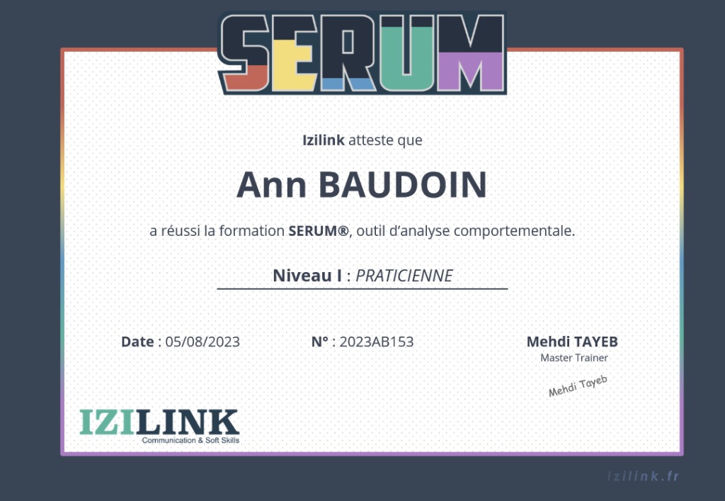 photo diplome Ann Baudoin EI