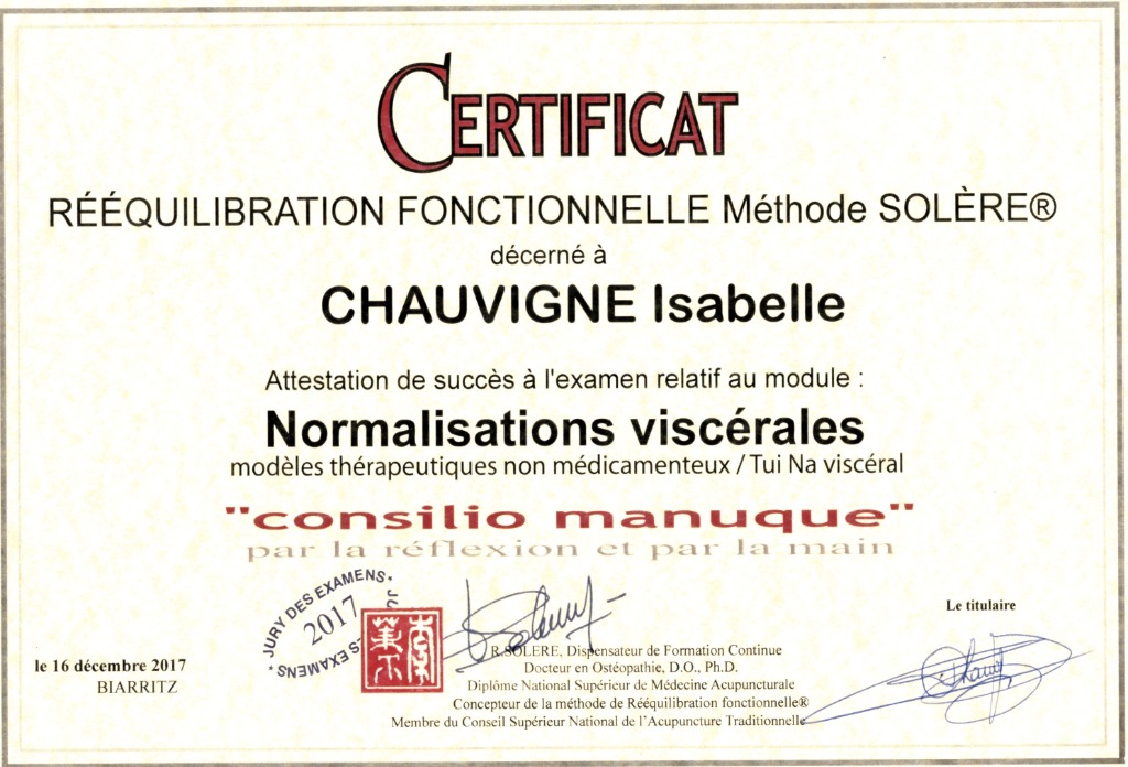 photo activite Isabelle Chauvigné