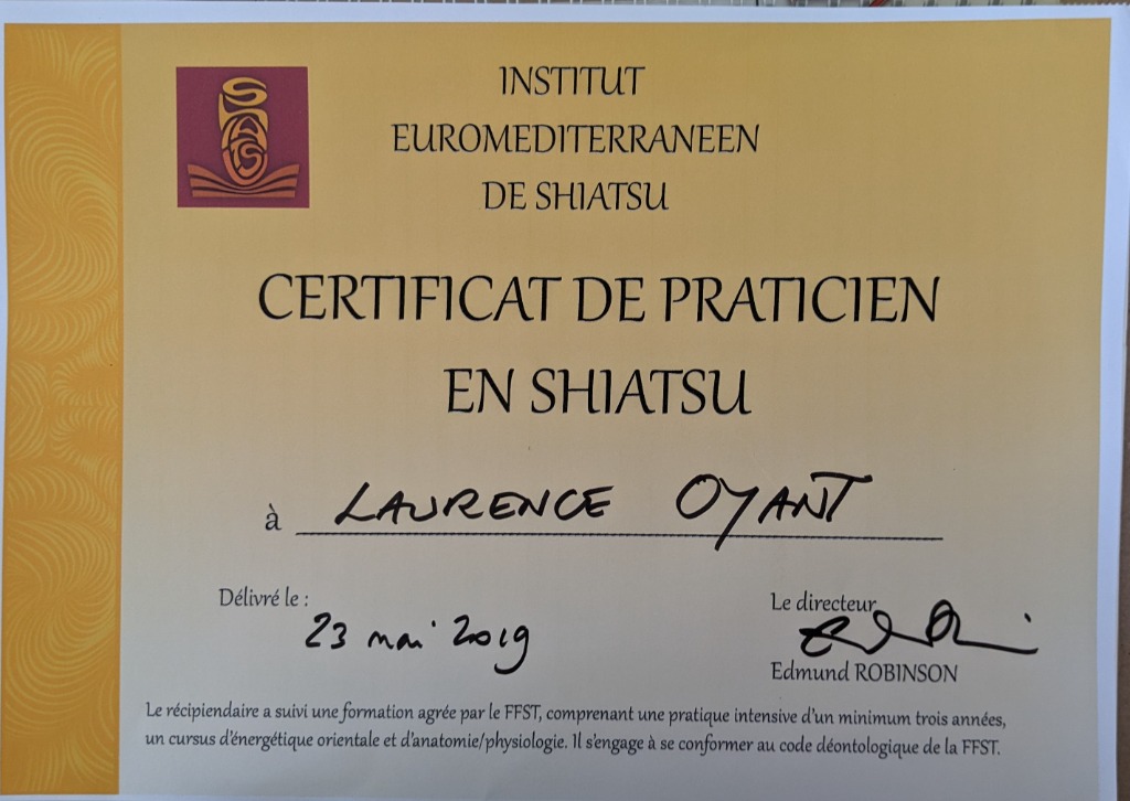 photo diplome Laurence Oyant