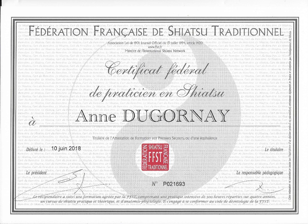 photo diplome DUGORNAY Anne