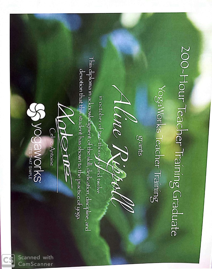 photo diplome ALINE ABECASSIS