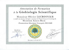 photo diplome Olivier LECROSNIER