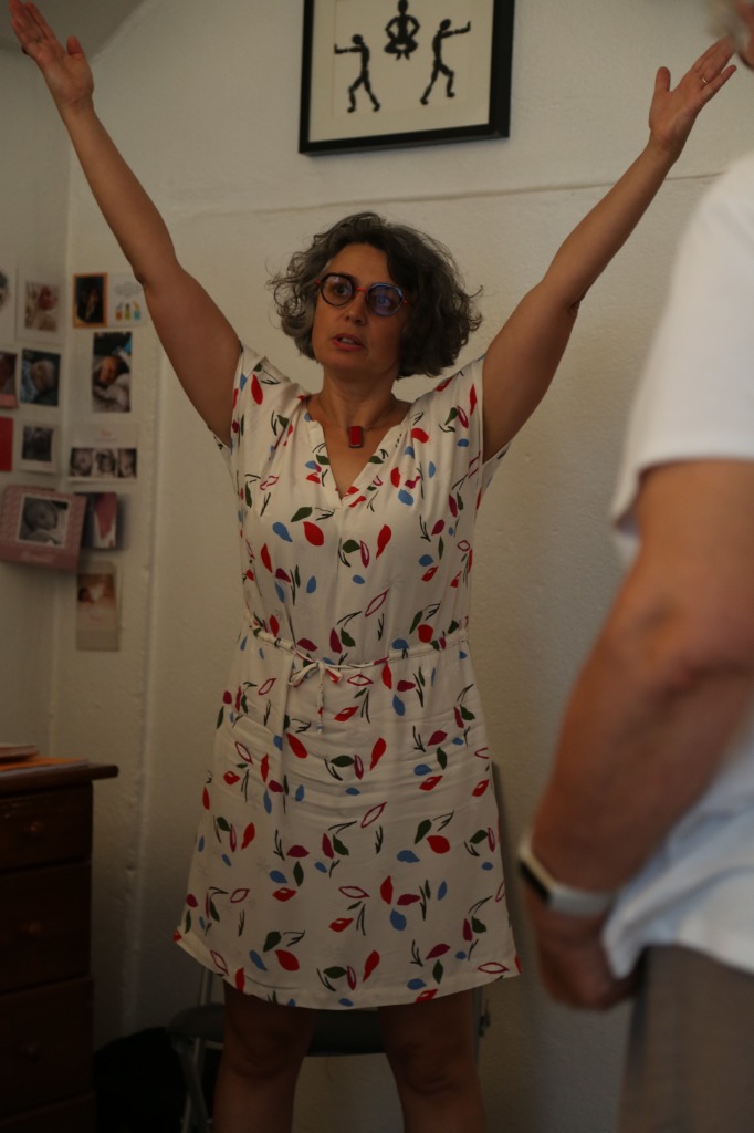 photo seance Sandra Lambert-Sanchez Sophrologue