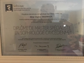 photo diplome Virginie Tavernier