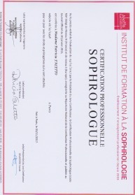 photo diplome Patricia  FALETTO