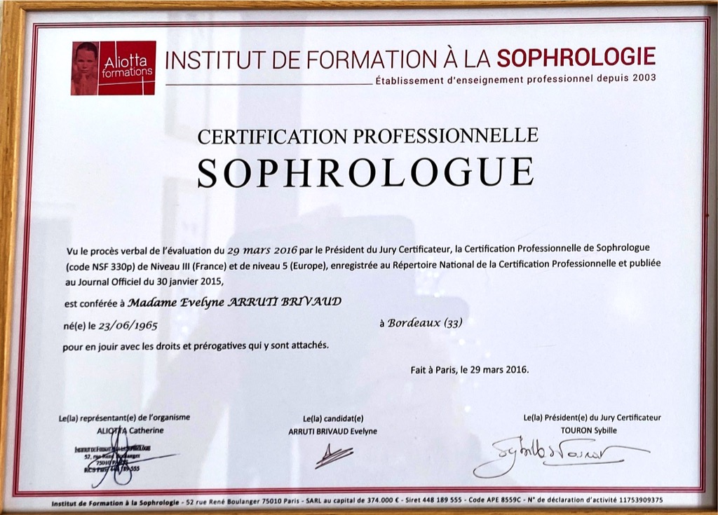 photo activite Evelyne Arruti Brivaud