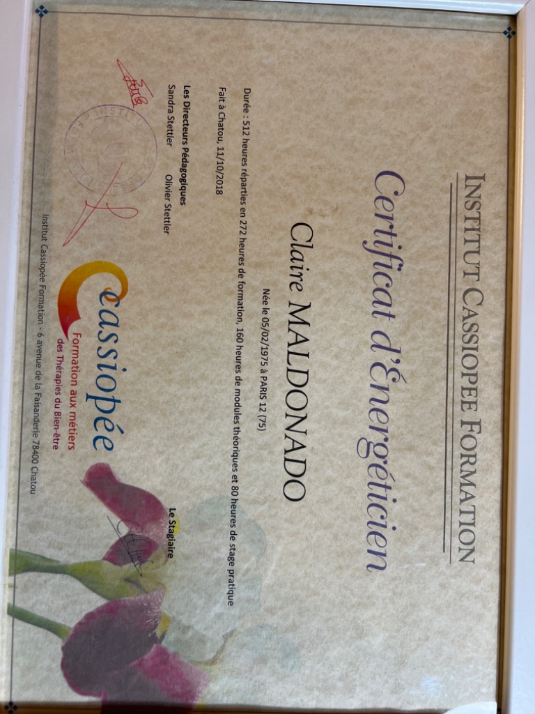 photo diplome Claire Maldonado