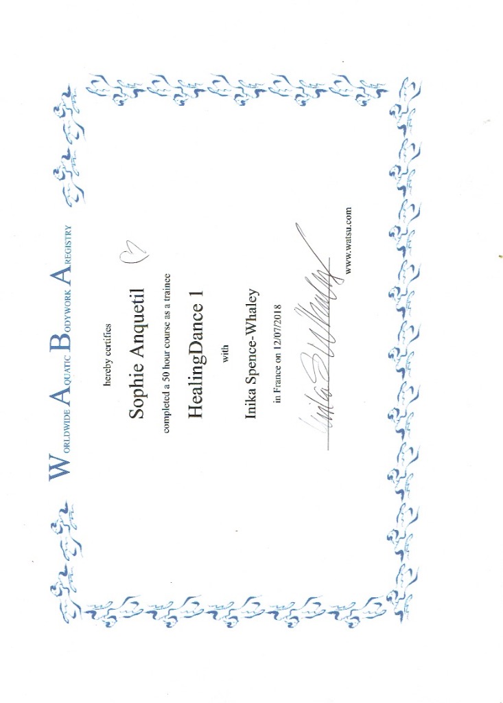 photo diplome Sophie Anquetil