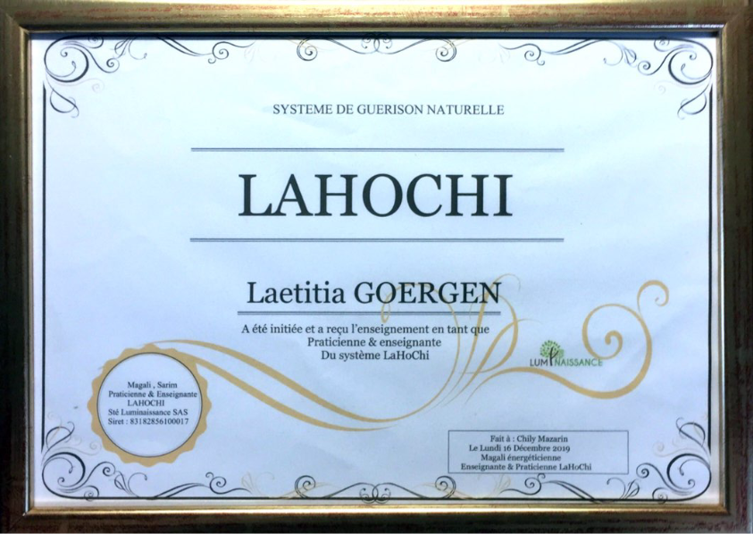 photo diplome Laetitia Goergen