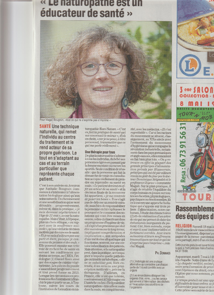 photo activite Magali BOUGRAIN