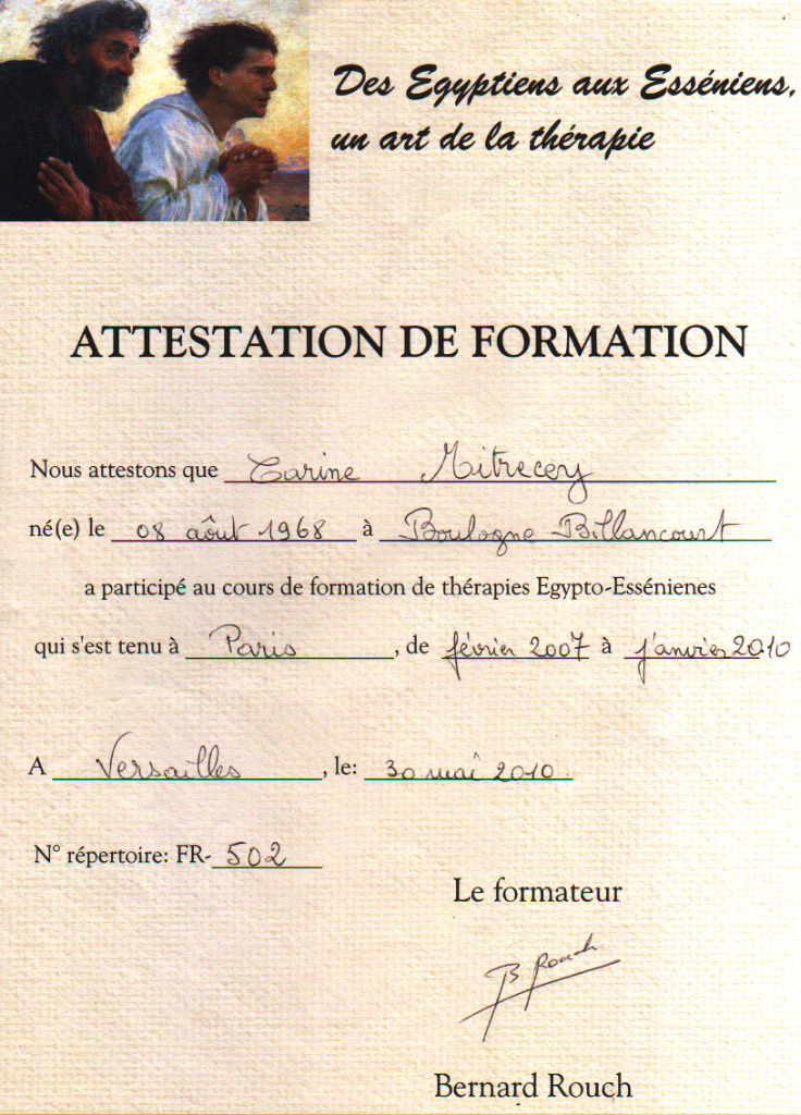 photo diplome Karina Mitrecey