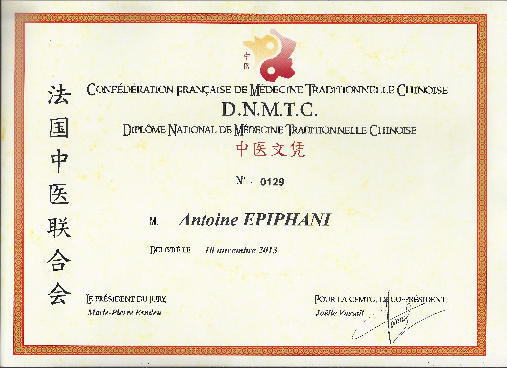 photo diplome Antoine Epiphani