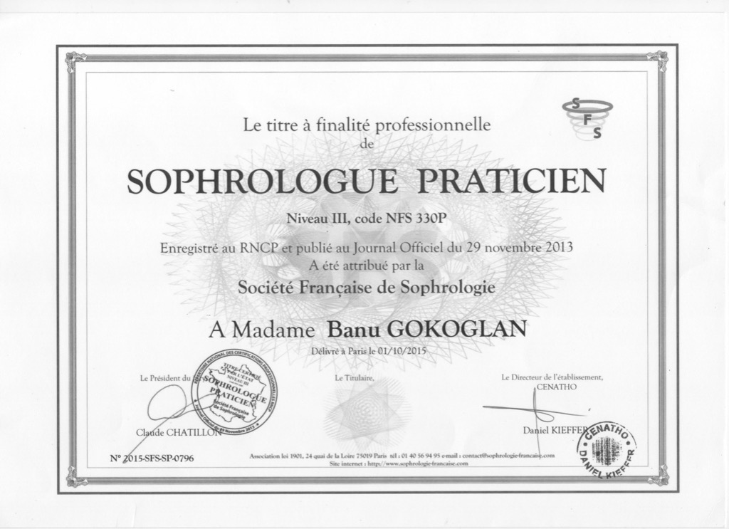 photo diplome BANU GOKOGLAN