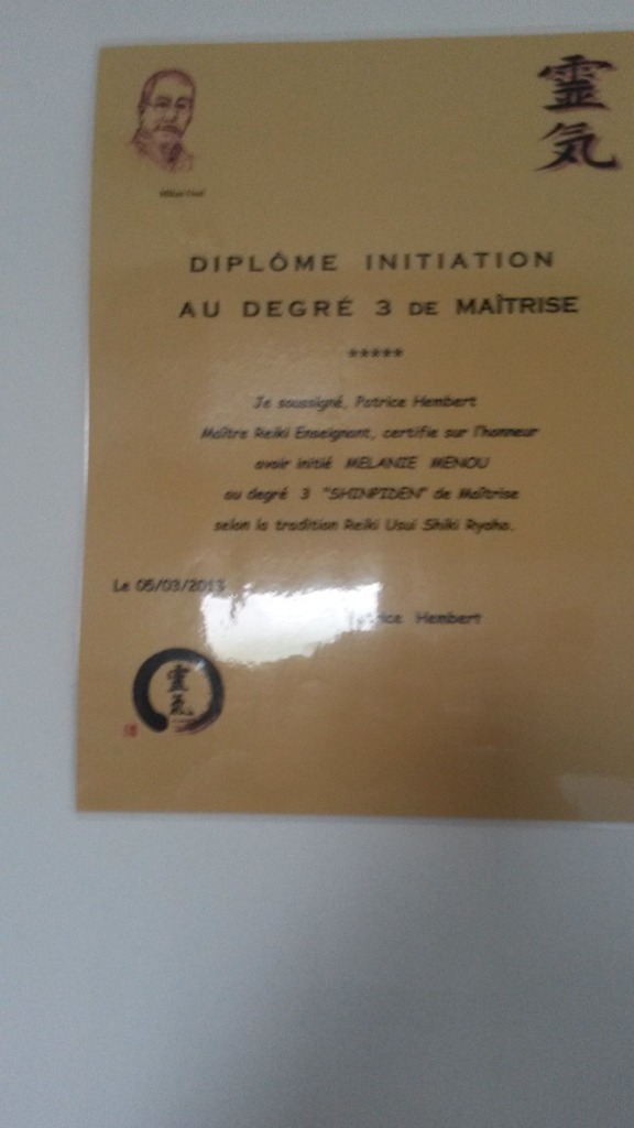 photo diplome Mélanie