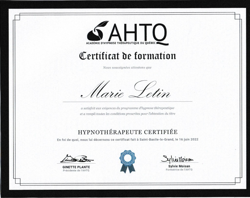 photo activite LETIN MARIE