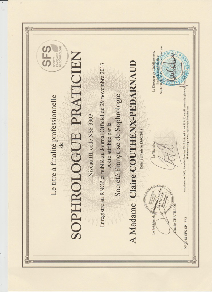 photo diplome Couthenx Claire