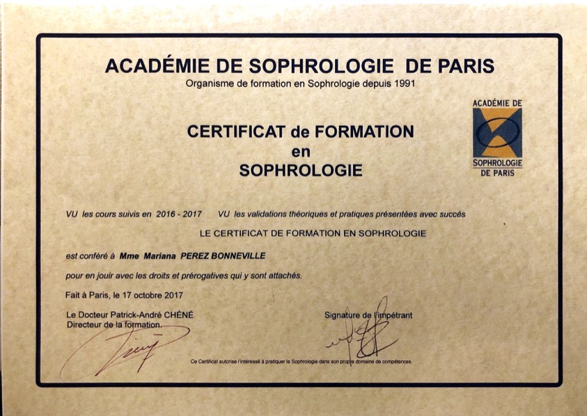 photo diplome Mariana Perez