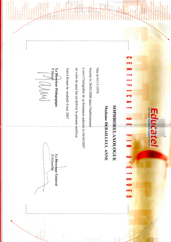 photo diplome Anne Debailleul