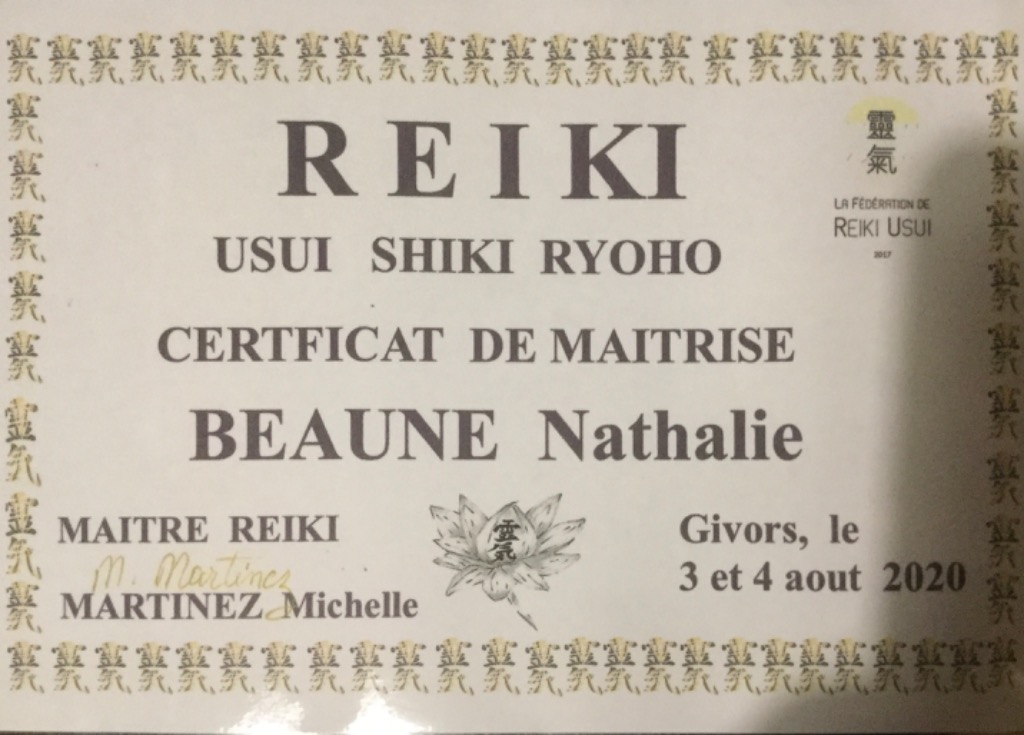 photo diplome Nathalie Beaune