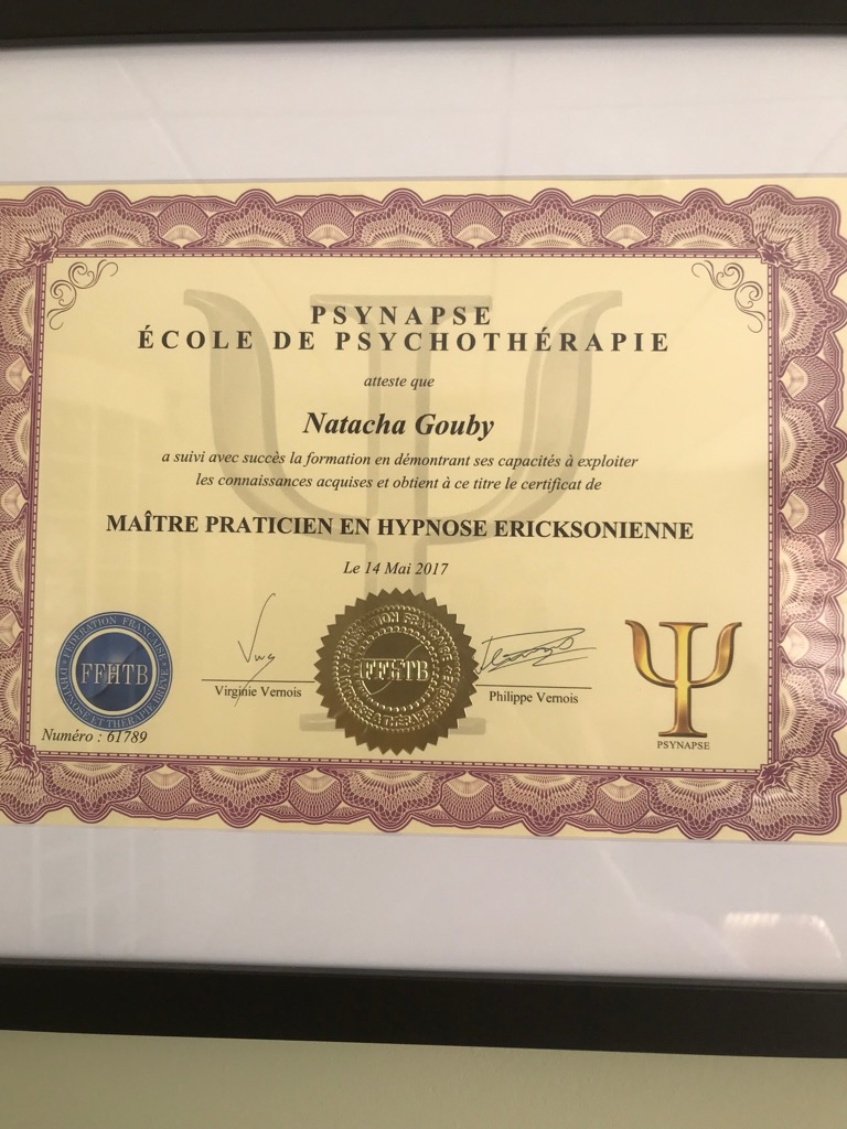photo diplome Natacha Gouby 
