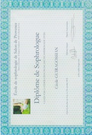 photo diplome Cécile ARNOUX GUIRAGOSSIAN