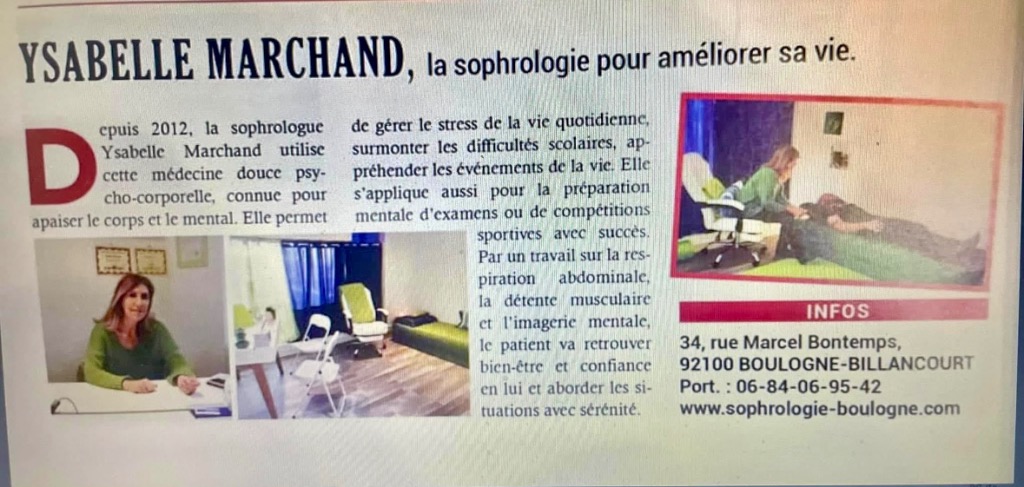 photo activite Ysabelle MARCHAND