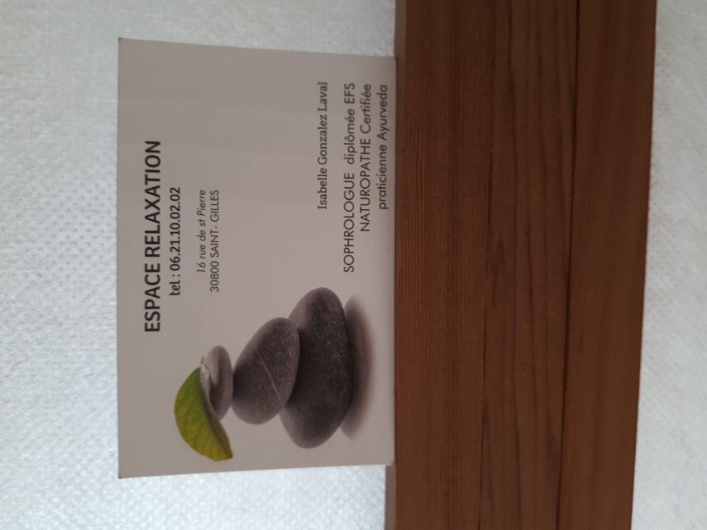 photo activite Espace Relaxation Isabelle Gonzalez L