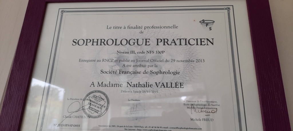 photo diplome Nathalie VALLEE PICQUÉ