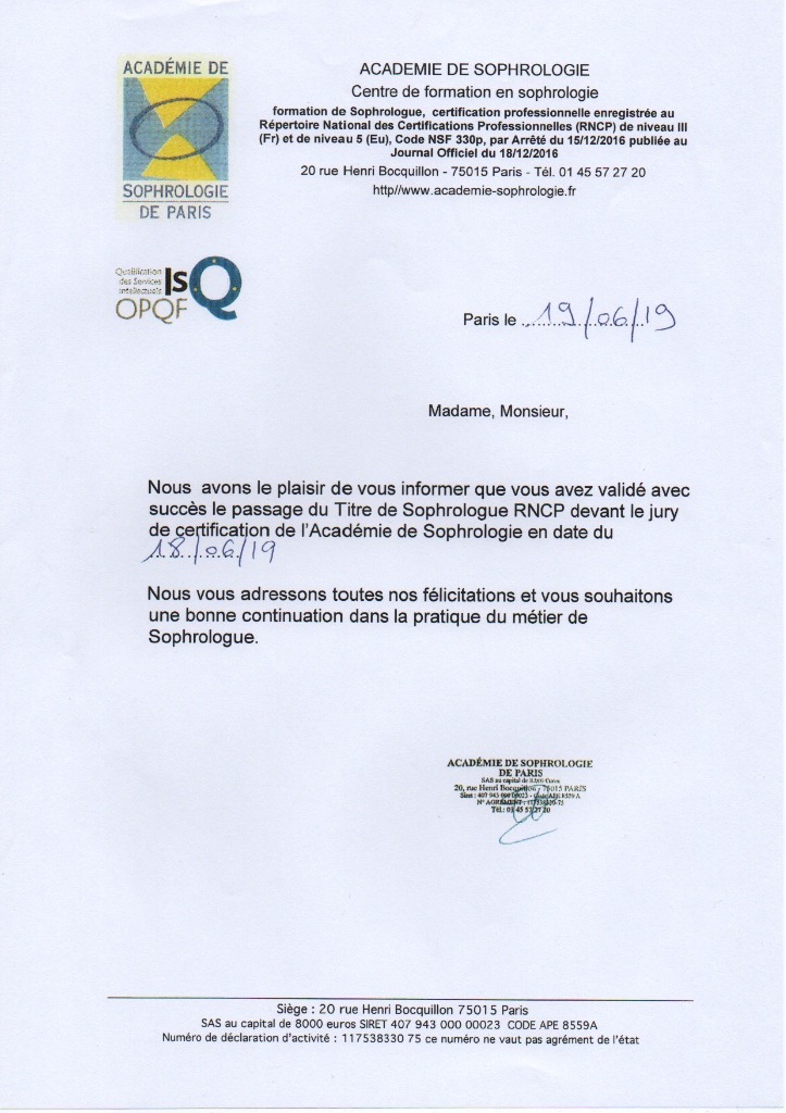 photo diplome Anne BUISSON