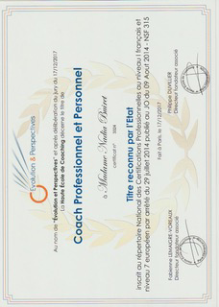 photo diplome Nadia BUIRET