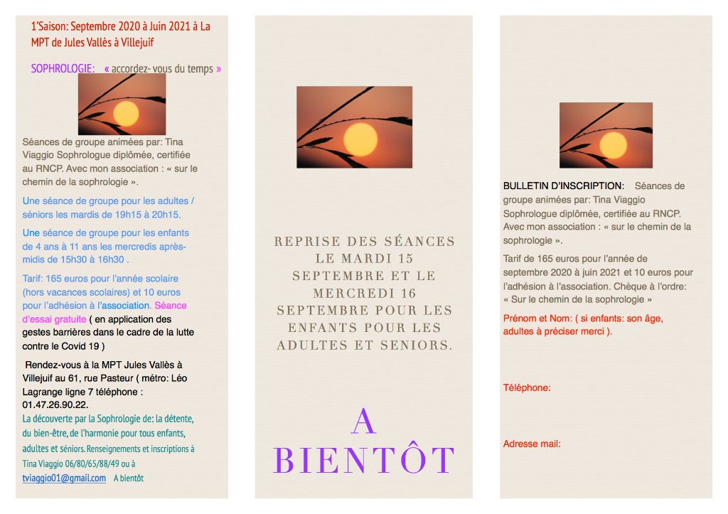 photo activite Tina VIAGGIO 