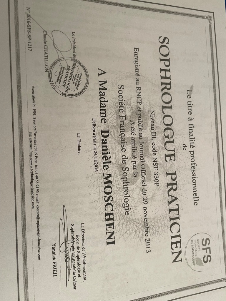 photo diplome Daniele Moscheni