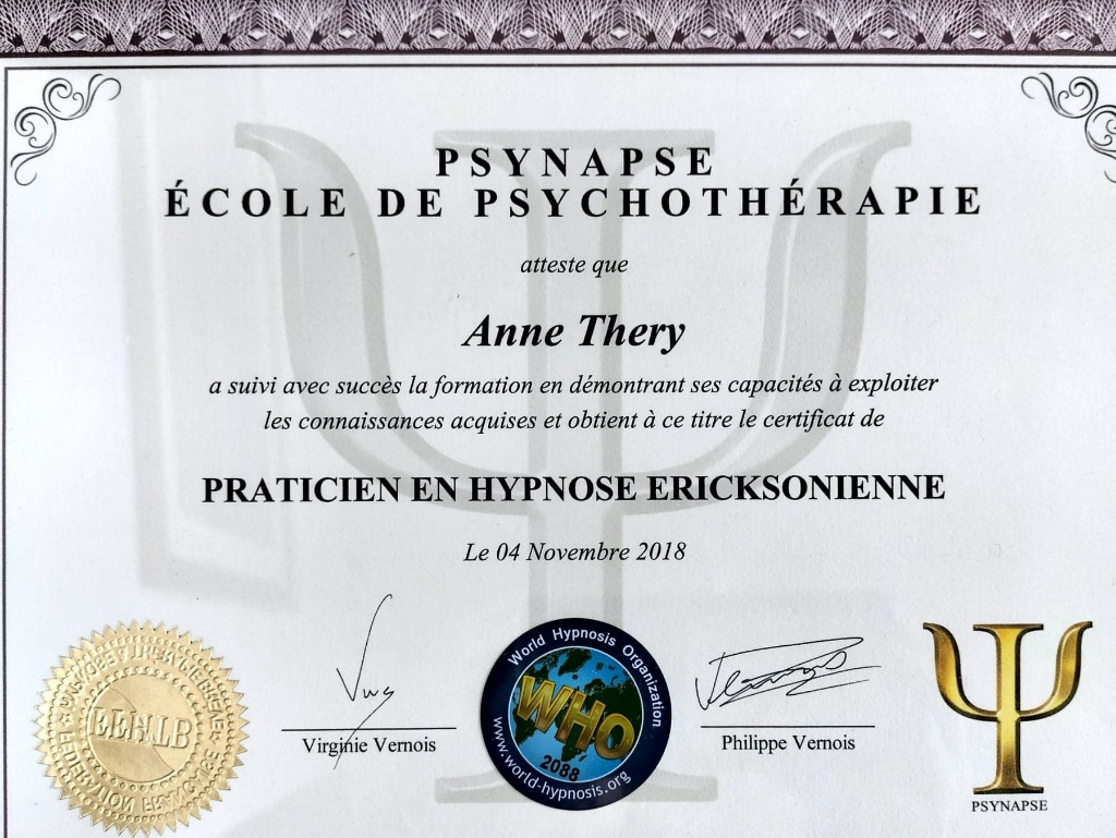 photo diplome ANNE THERY