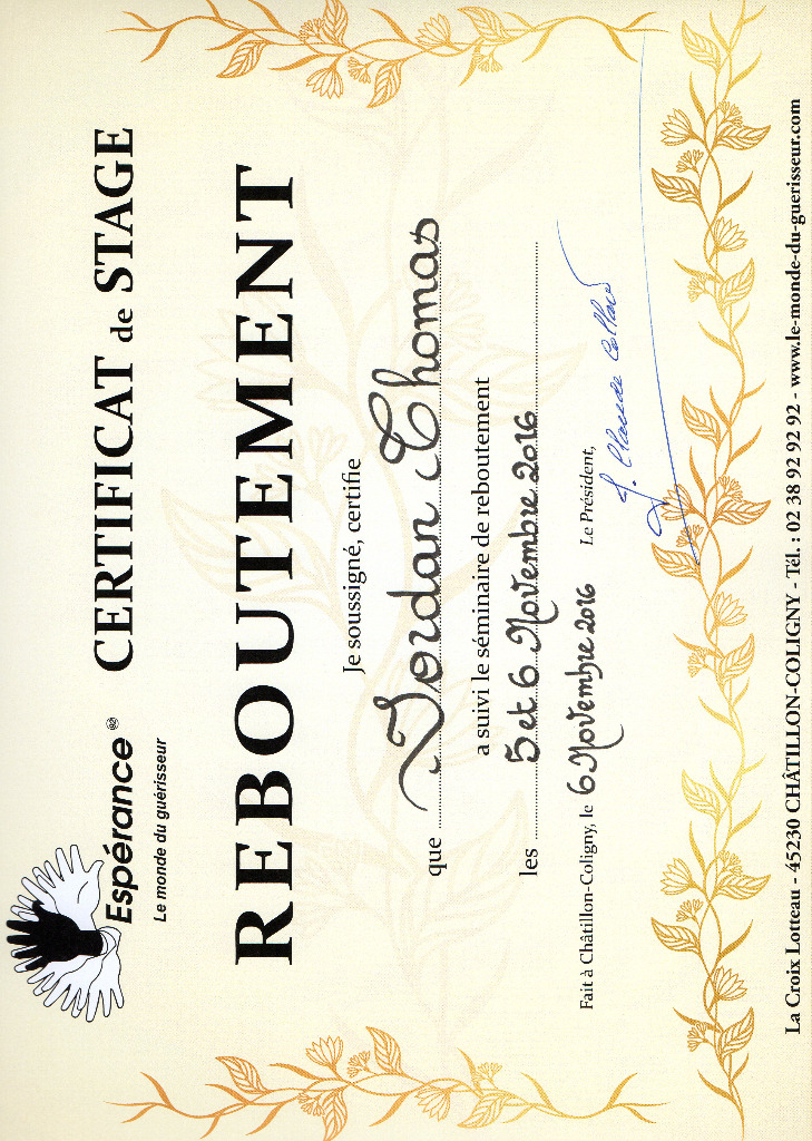 photo diplome Jordan THOMAS