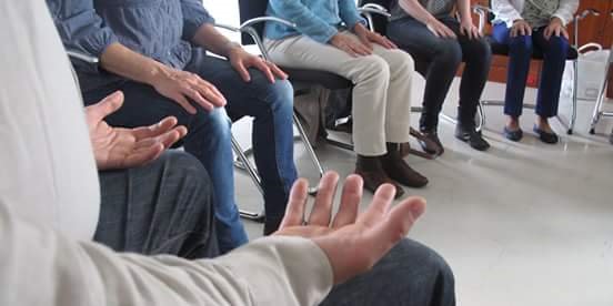 photo seance joelle DABOS BERTHELOT SOPHROZEN