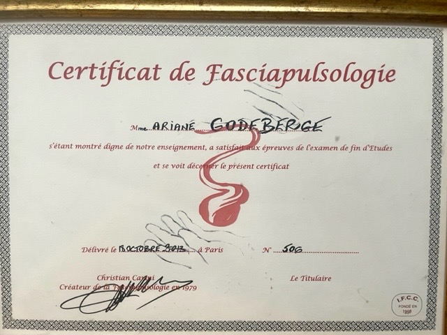 photo diplome Ariane Godeberge