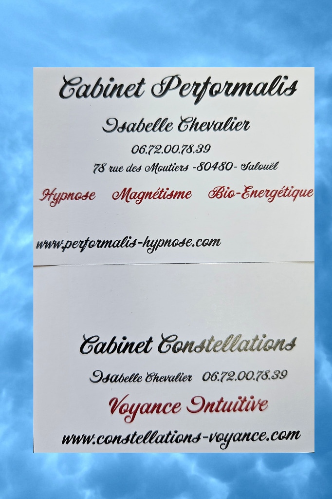 photo activite Isabelle Chevalier