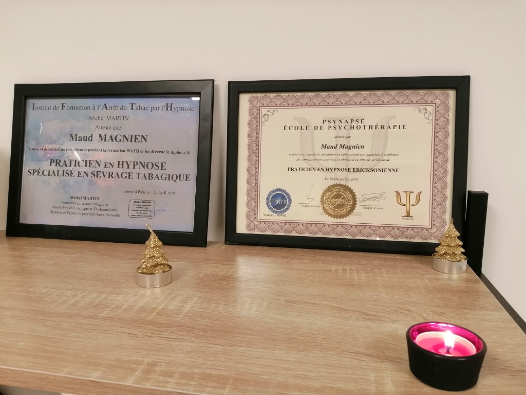 photo diplome Maud Magnien