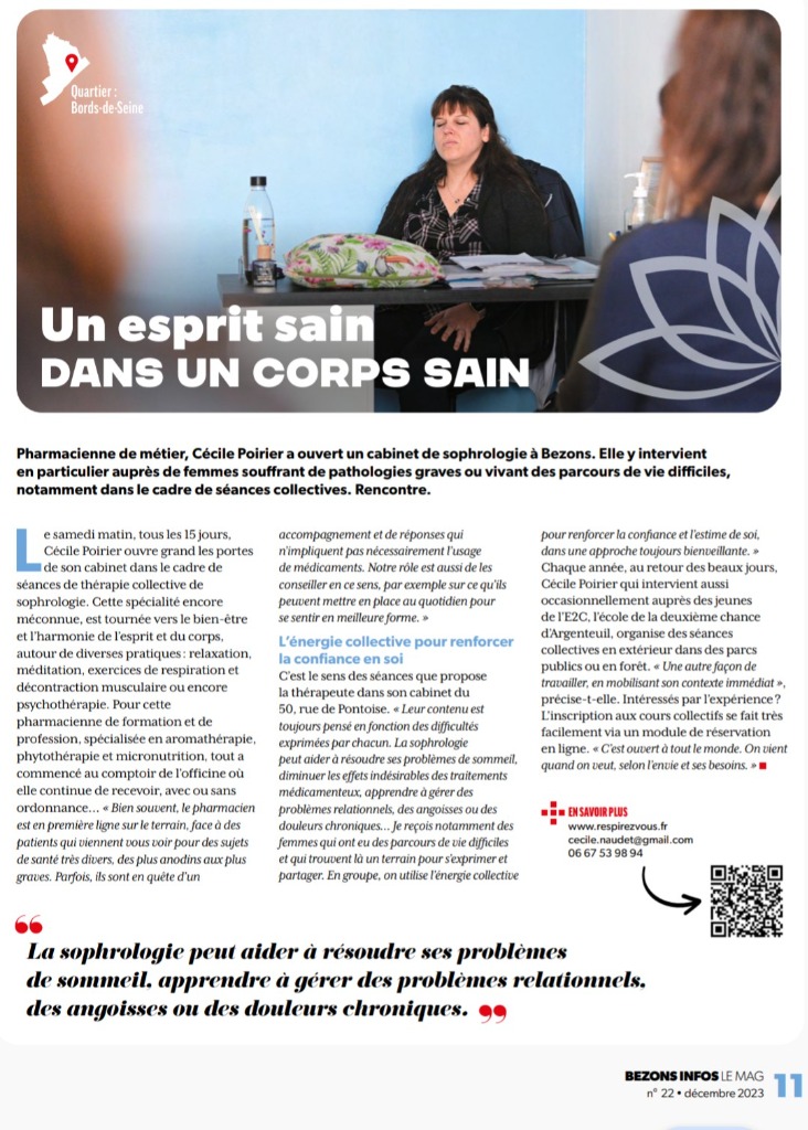 photo cabinet Cécile POIRIER