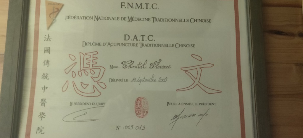 photo diplome Florence Chantal