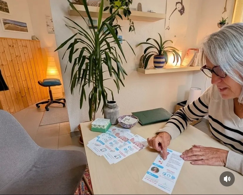 photo seance LAGER ISABELLE REFLEXOLOGUE